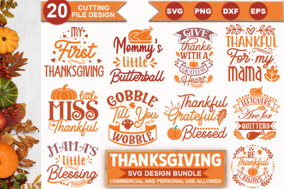 Thanksgiving SVG Bundle