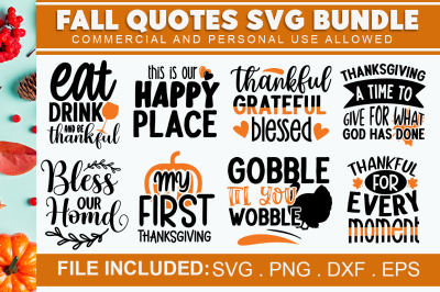 Fall SVG Bundle