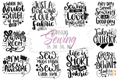 Sewing and Crafters Bundle SVG Cut File