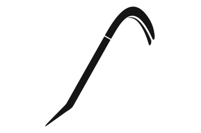 Nail puller icon, simple style