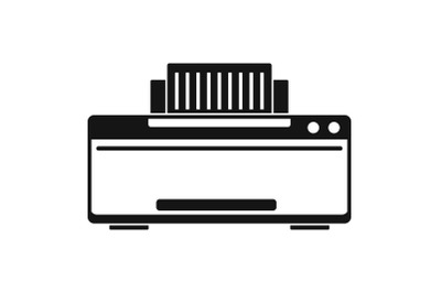 Great printer icon, simple style
