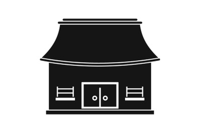Vietnam house icon, simple style