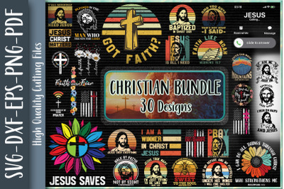 Christian Bundle. 30 Designs