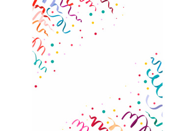 Festive serpentine concept background, flat style