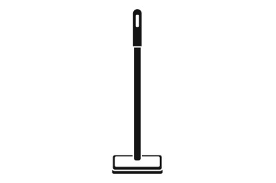 Sponge mop icon, simple style
