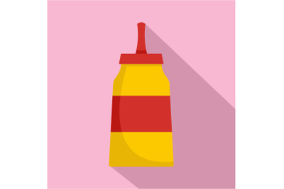 Glue icon, flat style