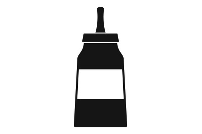 Glue icon, simple style