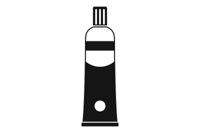Moment glue icon, simple style