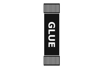 Glue stick icon, simple style