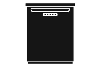 Freezer icon, simple style