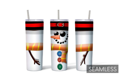 Snowman Tumbler Sublimation