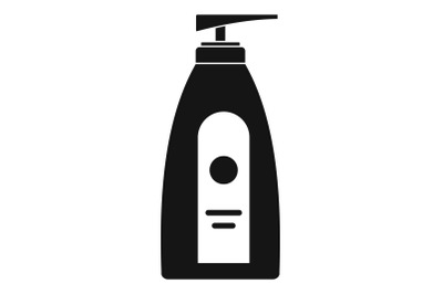 Uv dispenser cream icon, simple style