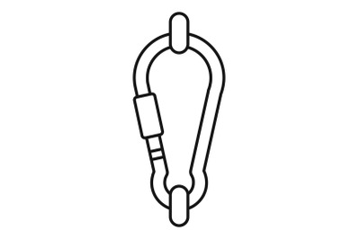 Carabine icon, outline style