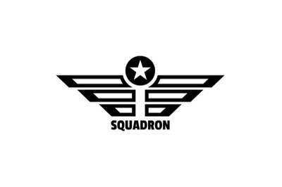 Squadron logo, simple style