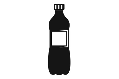 Aloe bottle icon, simple style