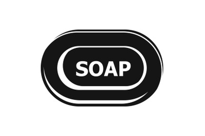 Aloe soap icon, simple style