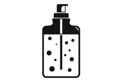 Aloe dispenser gel icon, simple style