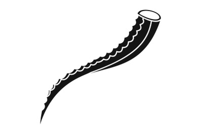 Aloe branch icon, simple style