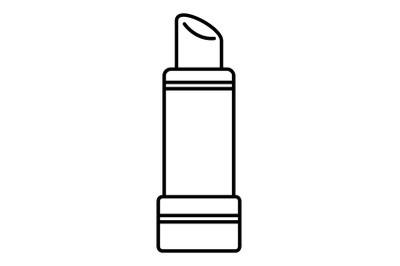 Aloe pomade icon, outline style