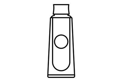 Aloe shampoo icon, outline style