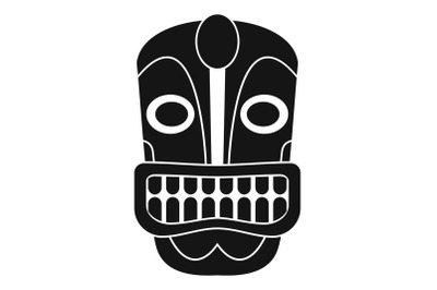 Hawaii idol icon, simple style