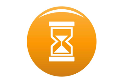 Cursor loading element icon vector orange