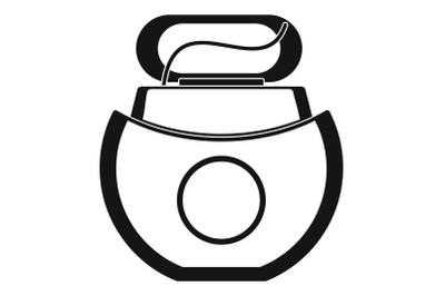 Floss open box icon, simple style