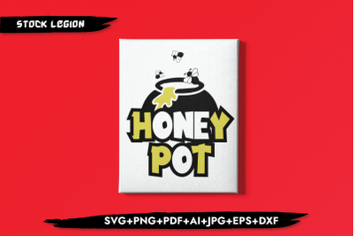 Honey Pot SVG