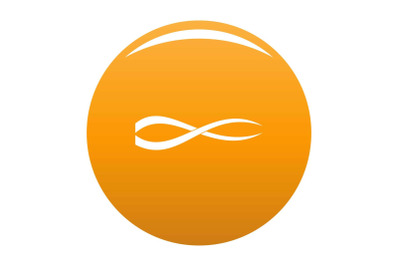 Equalizer track icon vector orange