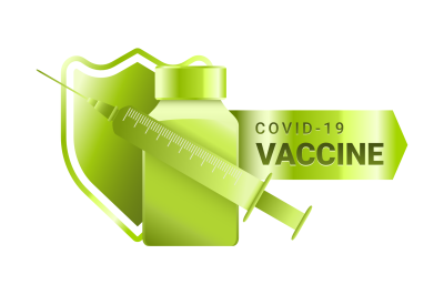 Covid-19 vaccine illustration