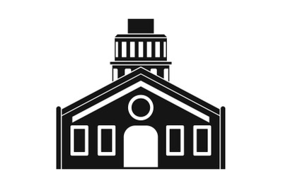 Chapel icon, simple style