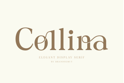 Collina // Ligature Serif Font
