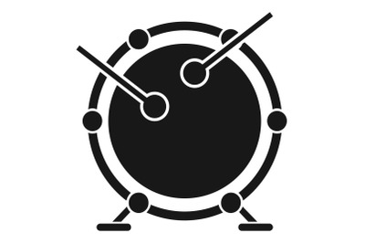 Drums icon, simple style