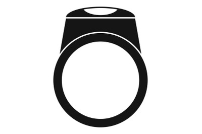 Ring icon, simple style