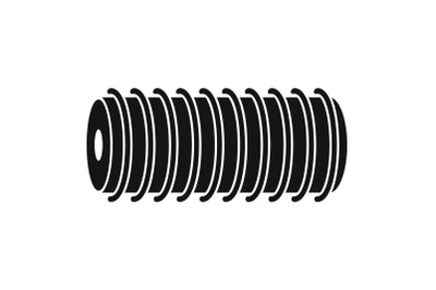 Electric spring coil icon, simple style
