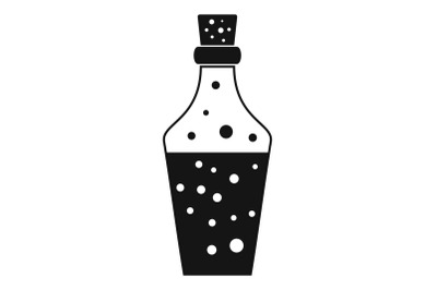 Potion icon, simple style