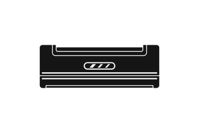Home conditioner icon, simple style