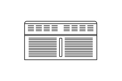Supermarket conditioner icon, outline style