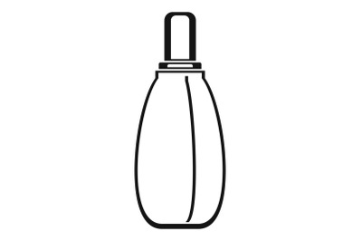 Perfume icon, simple style