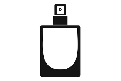 Fashion perfume icon, simple style