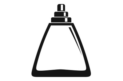 Deodorant bottle icon, simple style