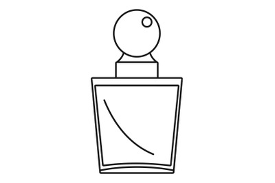 Fashion perfume icon, outline style
