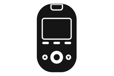 Glucometer tool icon, simple style