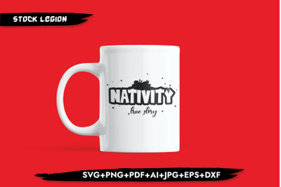 Nativity True Story SVG