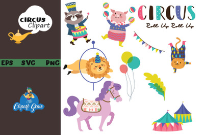 Circus clipart &amp; SVG