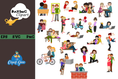 Dating clipart &amp; SVG