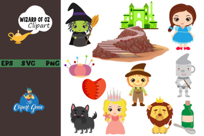 Wizard of Oz clipart &amp; SVG