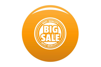 Big sale logo, simple style.