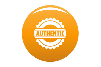Authentic logo, simple style.
