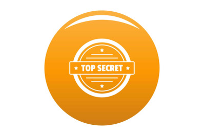 Top secret logo, simple style.